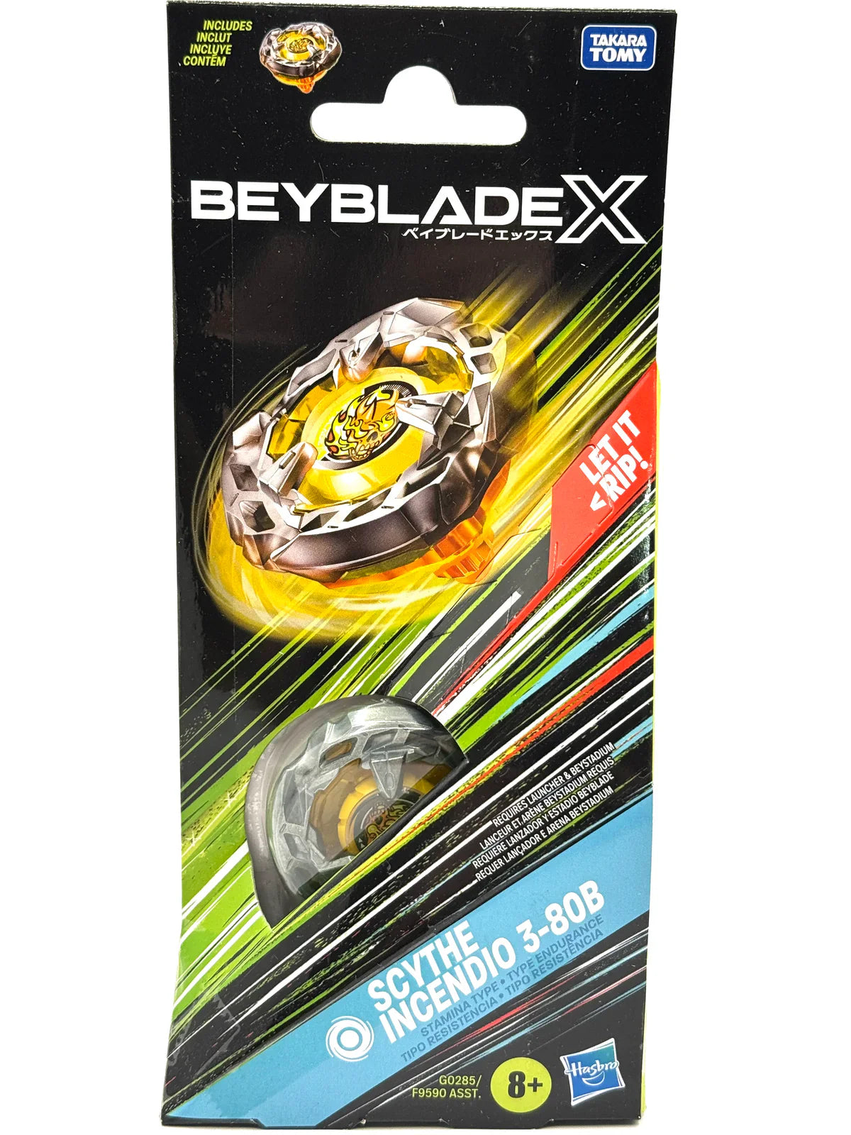 Beyblade X -Scythe Incendio 3-80B | Gear Gaming Bentonville