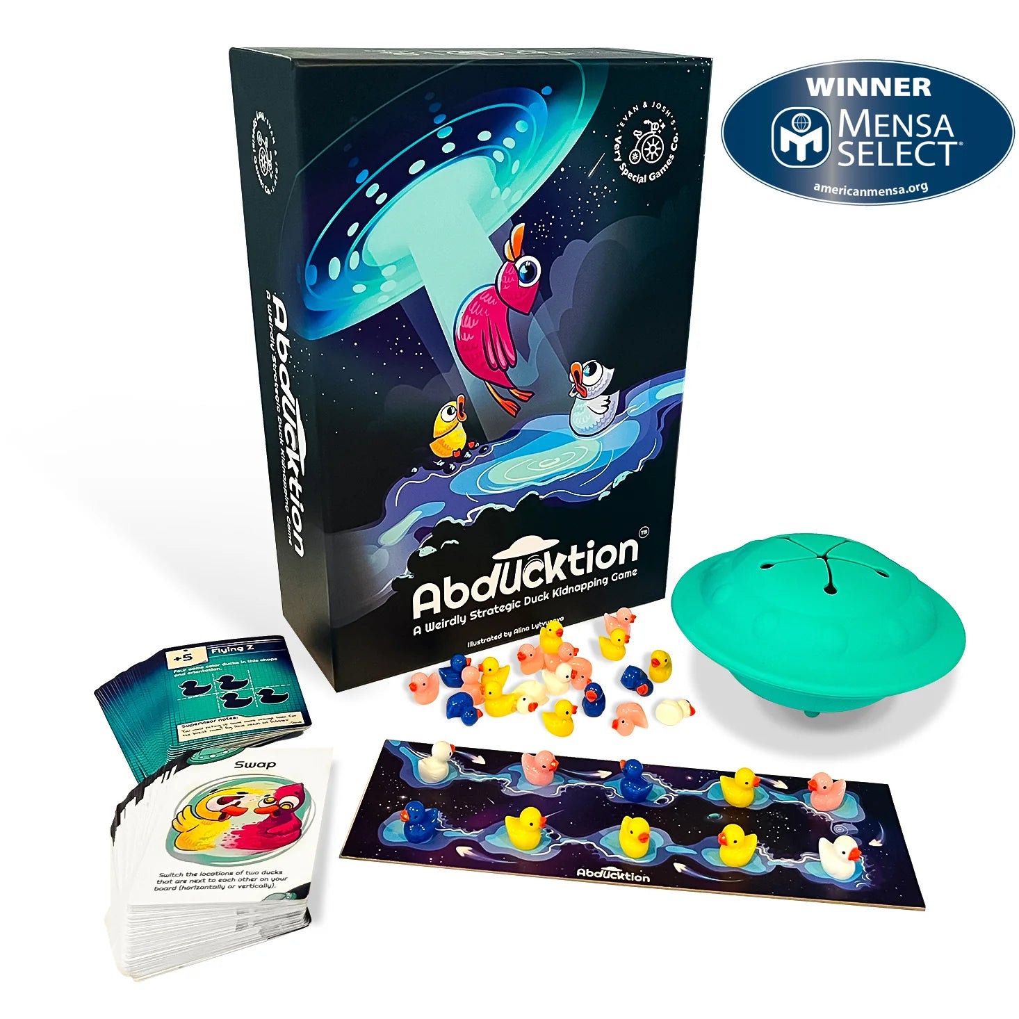 Abducktion: IntergalacDuck Research Expansion | Gear Gaming Bentonville