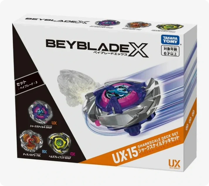 Beyblade X UX-15 SharkScale Deck Set | Gear Gaming Bentonville