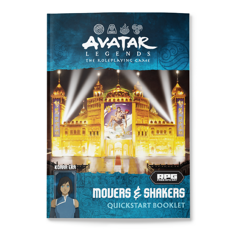 Avatar Legends: Movers & Shakers Quickstart Booklet | Gear Gaming Bentonville