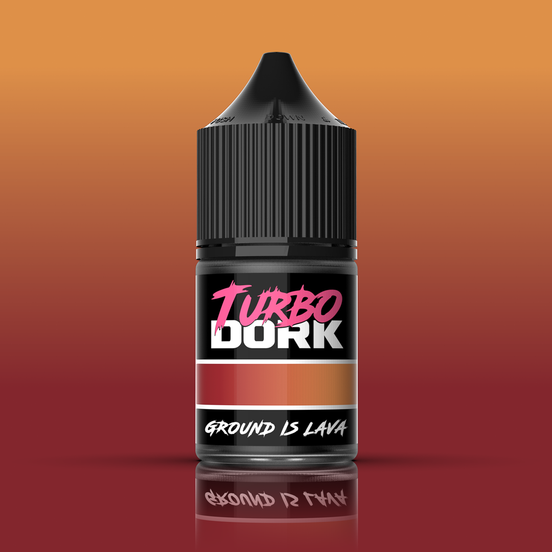 Turbo Dork Ground Is Lava TurboShift Acrylic Paint | Gear Gaming Bentonville