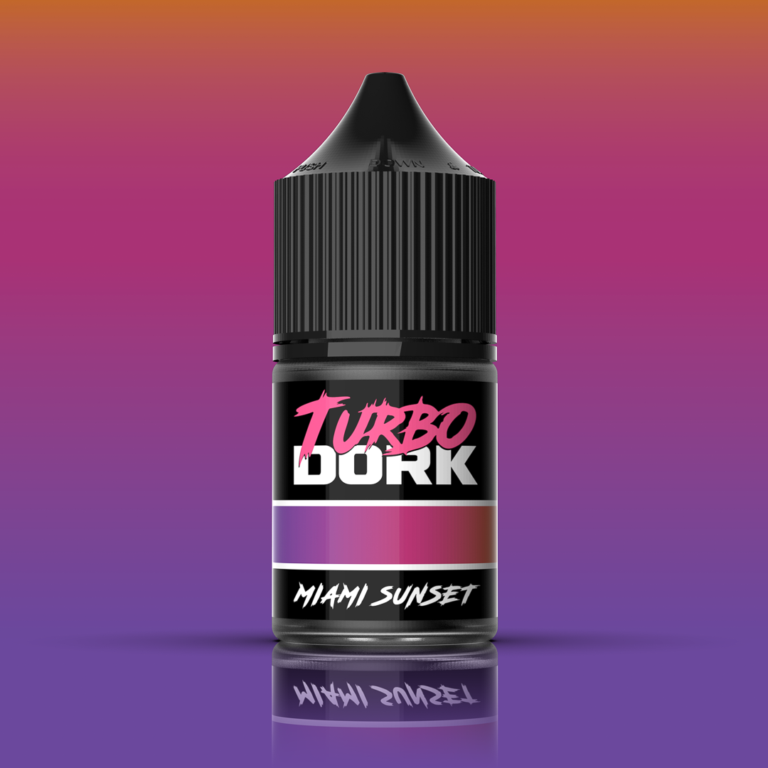 Turbo Dork Miami Sunset TurboShift Acrylic Paint | Gear Gaming Bentonville