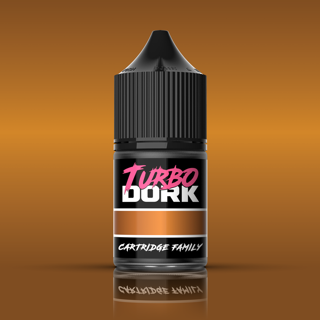 Turbo Dork Cartridge Family Metallic Acrylic Paint | Gear Gaming Bentonville