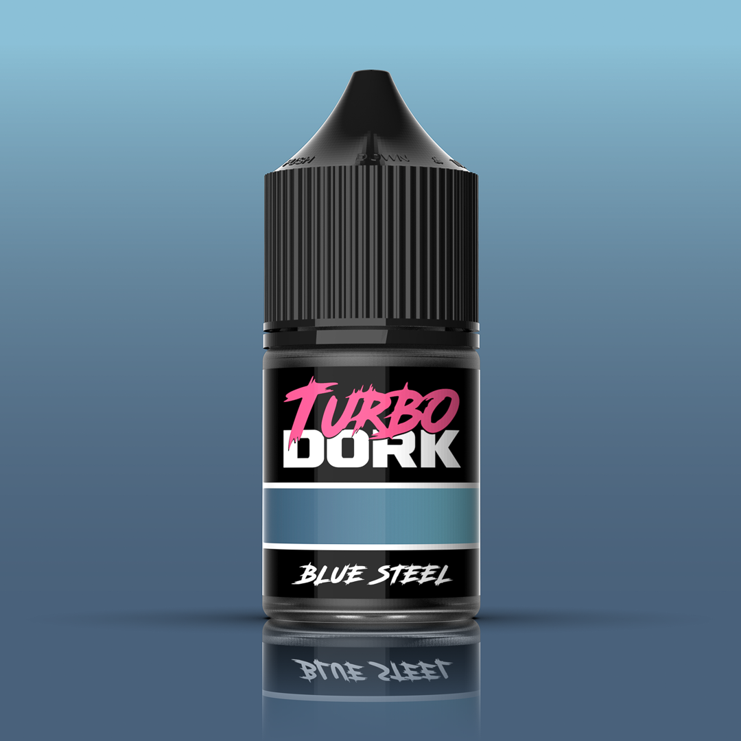 Turbo Dork Blue Steel Metallic Acrylic Paint | Gear Gaming Bentonville