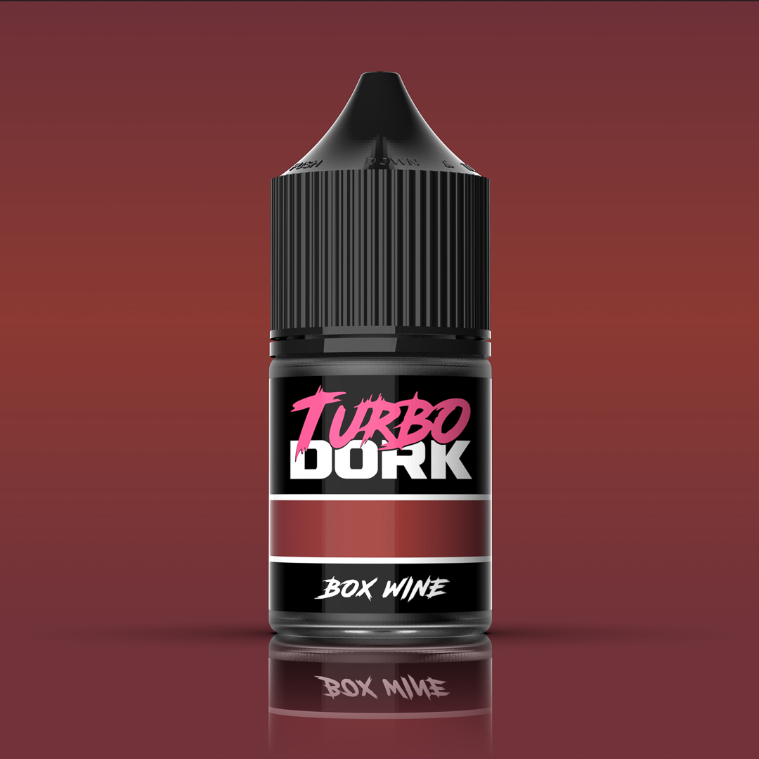 Turbo Dork Box Wine Metallic Acrylic Paint | Gear Gaming Bentonville