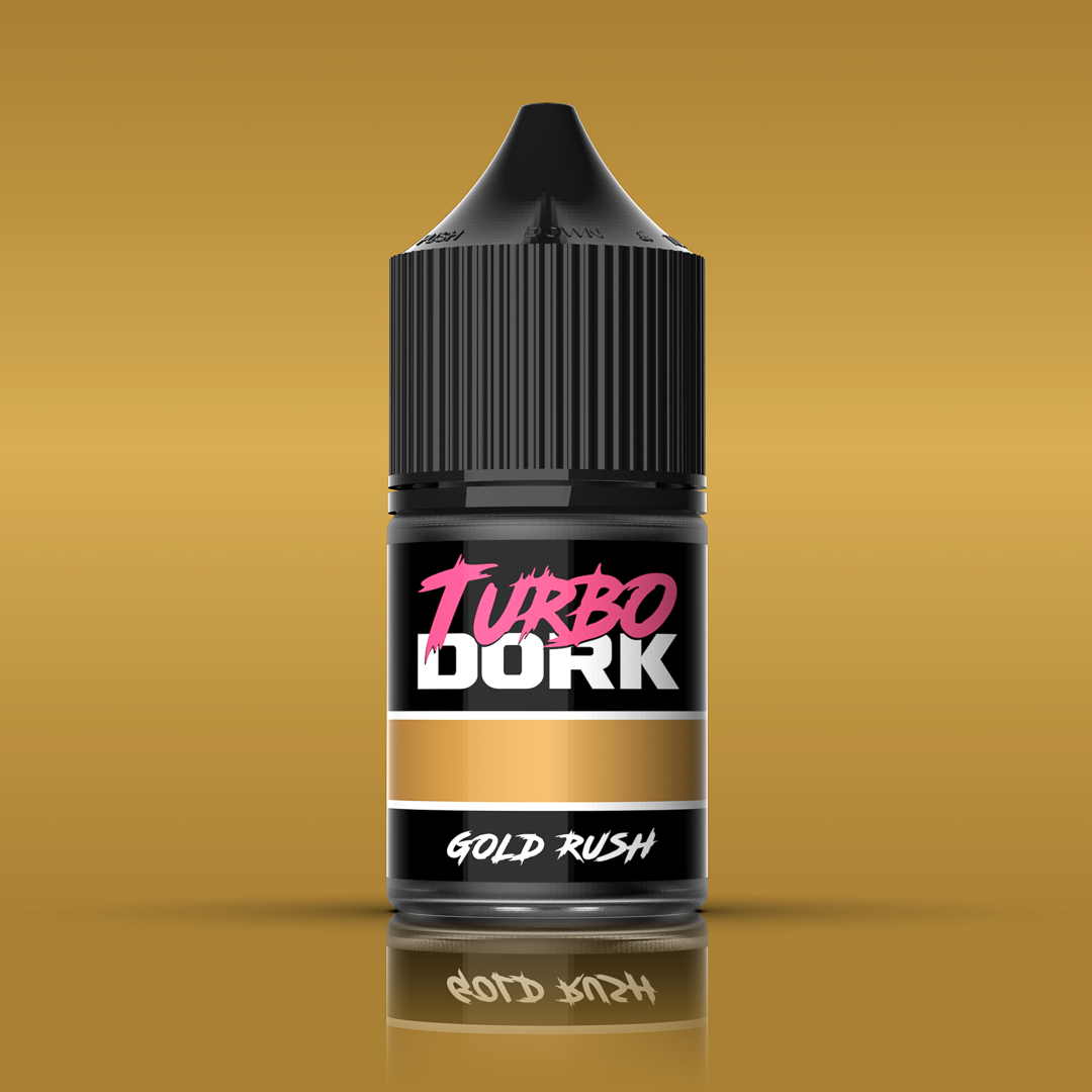 Turbo Dork Gold Rush Metallic Acrylic Paint | Gear Gaming Bentonville