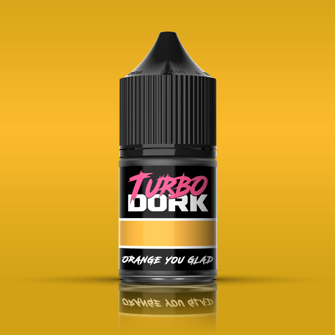 Turbo Dork Orange You Glad Metallic Acrylic Paint | Gear Gaming Bentonville