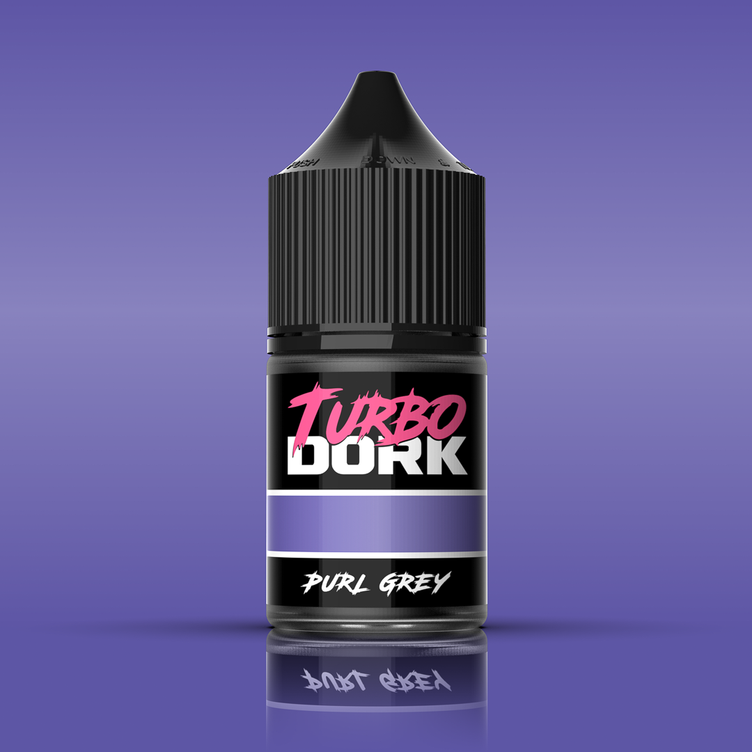 Turbo Dork Purl Grey Metallic Acrylic Paint | Gear Gaming Bentonville