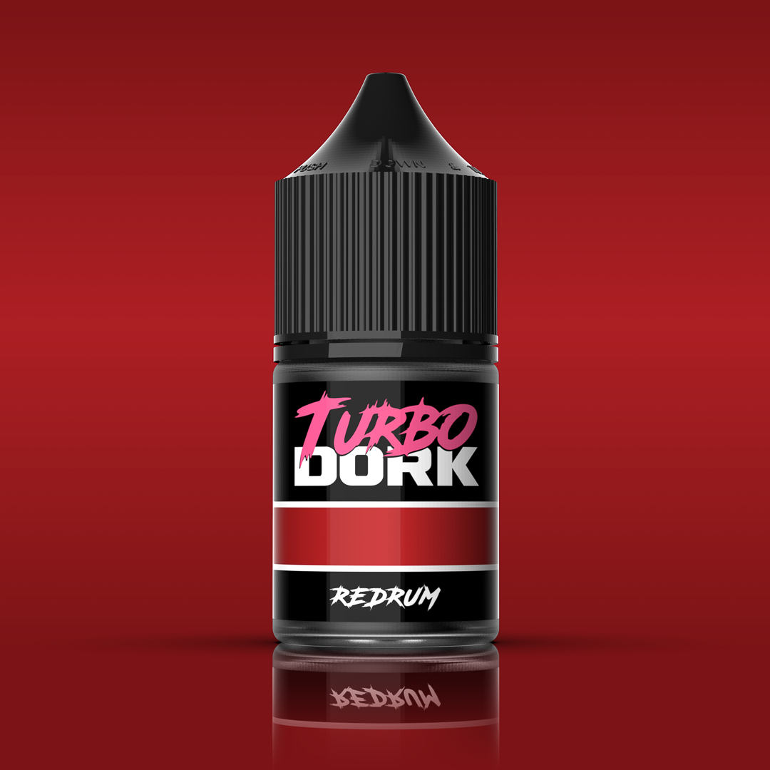 Turbo Dork Redrum Metallic Acrylic Paint | Gear Gaming Bentonville