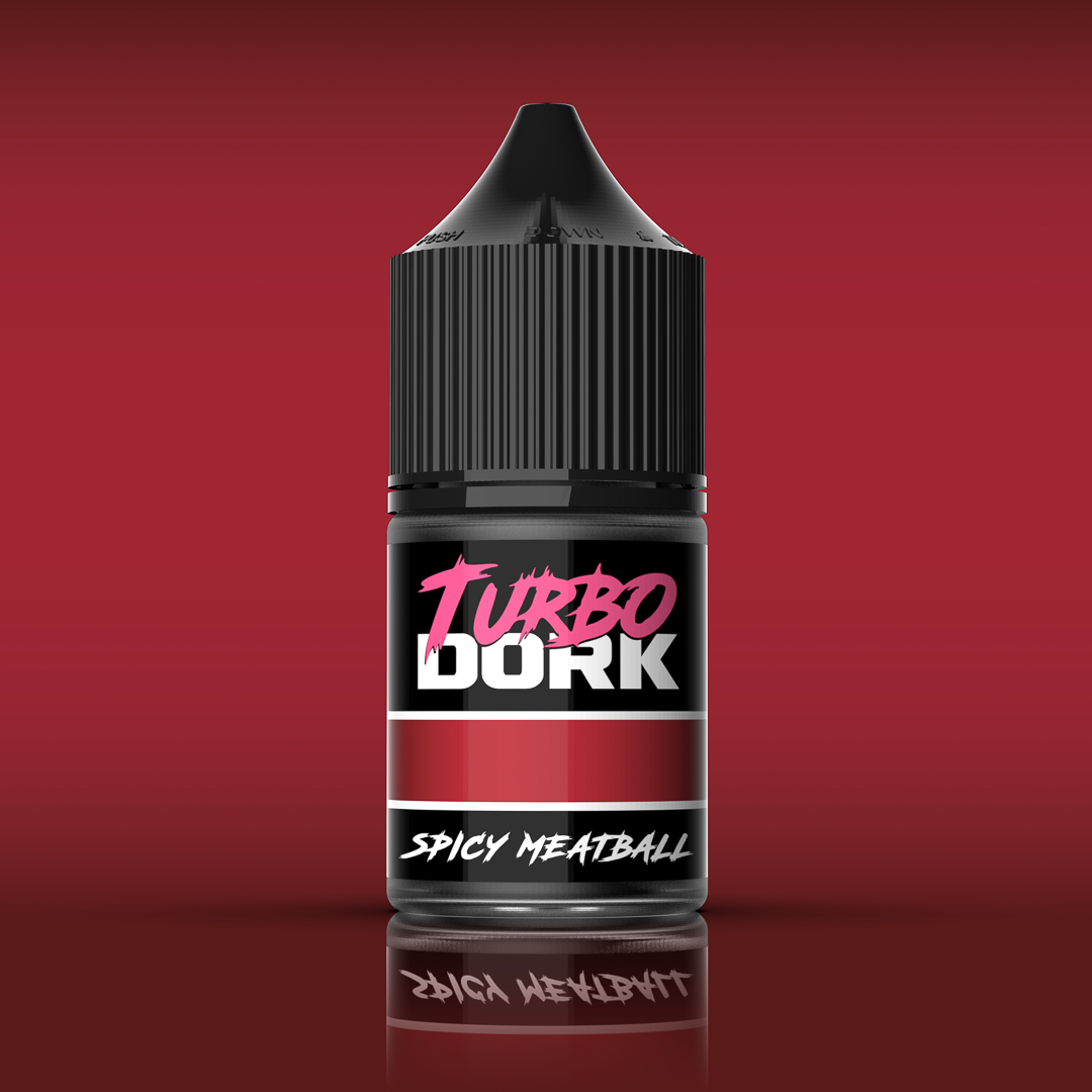 Turbo Dork Spicy Meatball Metallic Acrylic Paint | Gear Gaming Bentonville