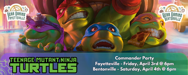 Teenage Mutant Ninja Turtles: April Commander Party (4/4) Ticket | Gear Gaming Bentonville