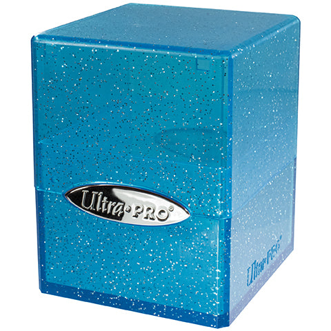 Ultra Pro Satin Cube Glitter Blue | Gear Gaming Bentonville