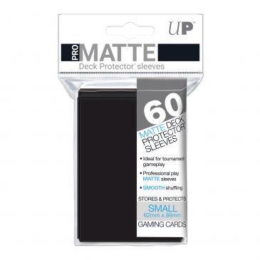 Small Pro-Matte Sleeves – Black (60ct) | Gear Gaming Bentonville