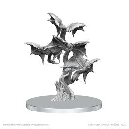 Stranger Things Unpainted Miniatures: Demobat Swarm | Gear Gaming Bentonville