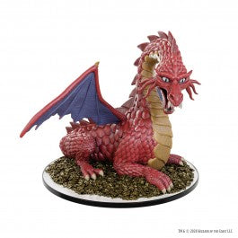 D&D Icons of the Realms: 50th Anniversary - Classic Red Dragon Boxed Miniature | Gear Gaming Bentonville