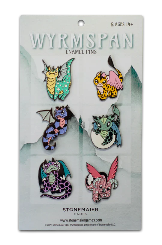 Wyrmspan Enamel Pins | Gear Gaming Bentonville