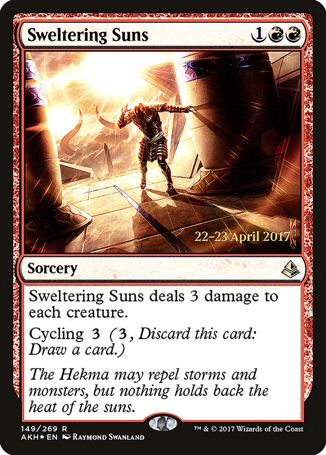 Sweltering Suns [Amonkhet Prerelease Promos] | Gear Gaming Bentonville