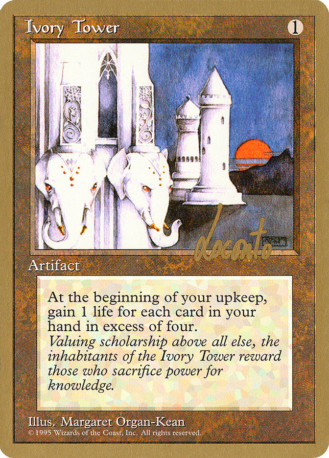 Ivory Tower (Michael Loconto) [Pro Tour Collector Set] | Gear Gaming Bentonville