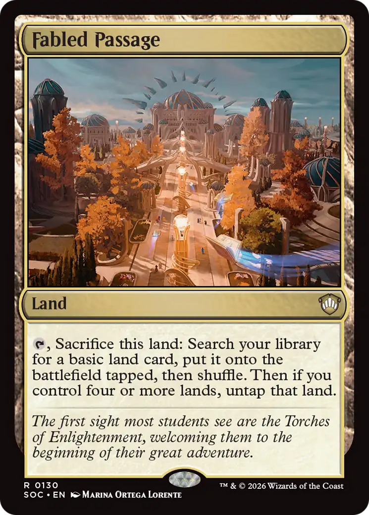 Fabled Passage [Secrets of Strixhaven Commander] | Gear Gaming Bentonville