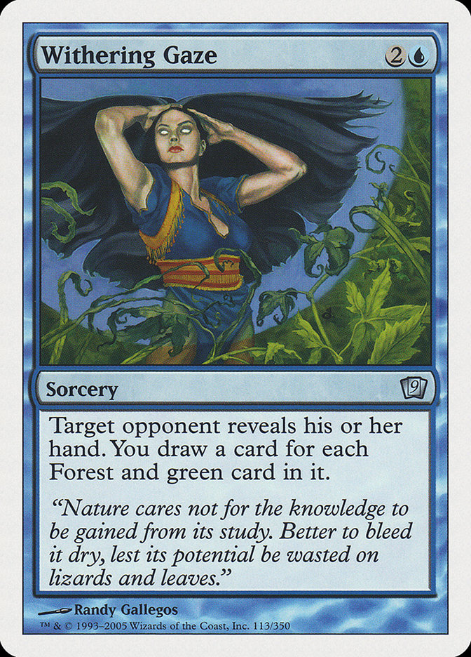 Withering Gaze [Ninth Edition] | Gear Gaming Bentonville