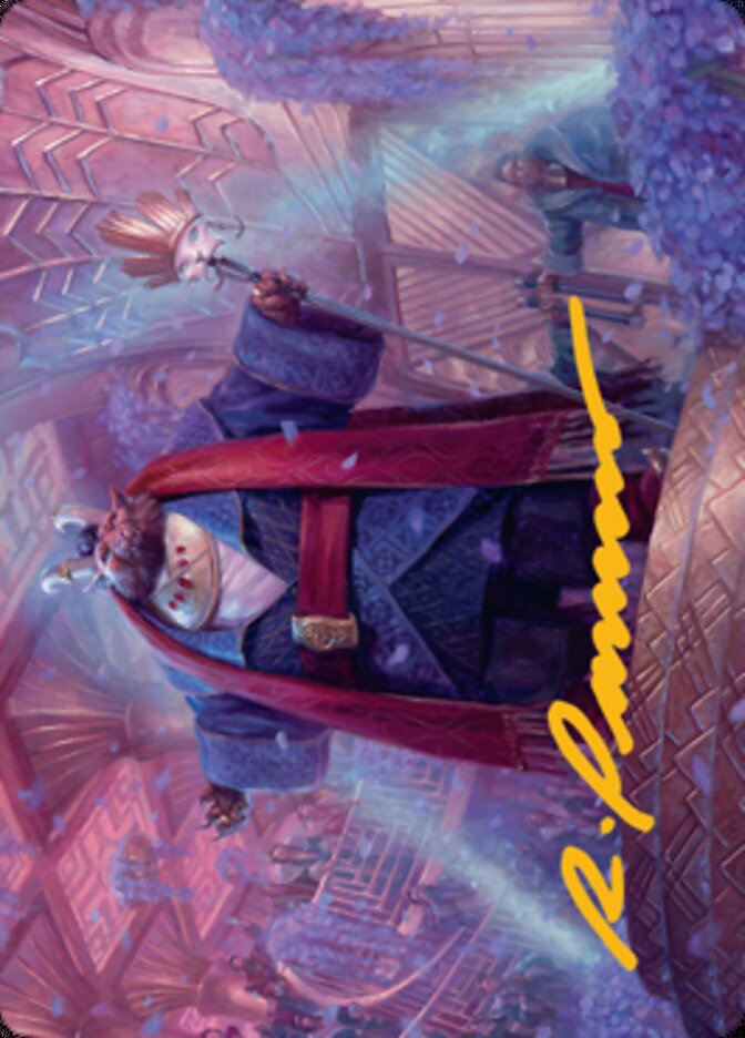 Jetmir, Nexus of Revels 1 Art Card (Gold-Stamped Signature) [Streets of New Capenna Art Series] | Gear Gaming Bentonville