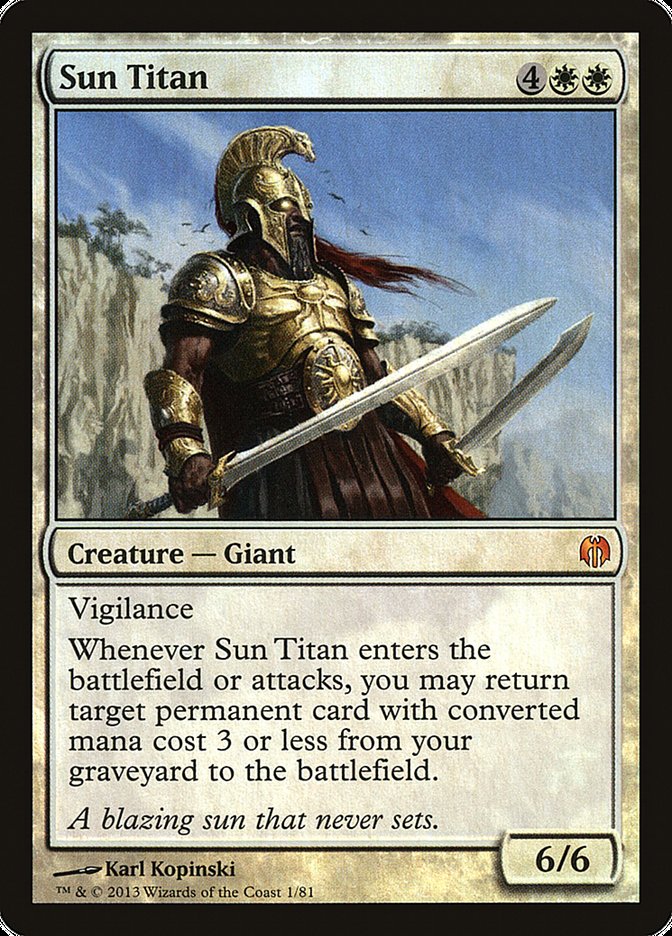 Sun Titan [Duel Decks: Heroes vs. Monsters] | Gear Gaming Bentonville