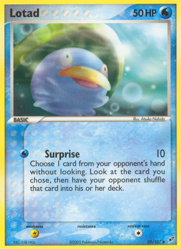 Lotad (35/107) [EX: Deoxys] | Gear Gaming Bentonville