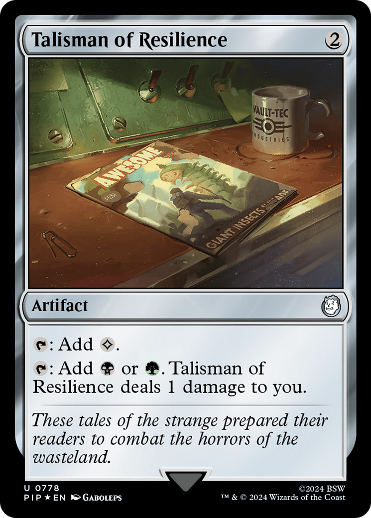 Talisman of Resilience (Surge Foil) [Fallout] | Gear Gaming Bentonville