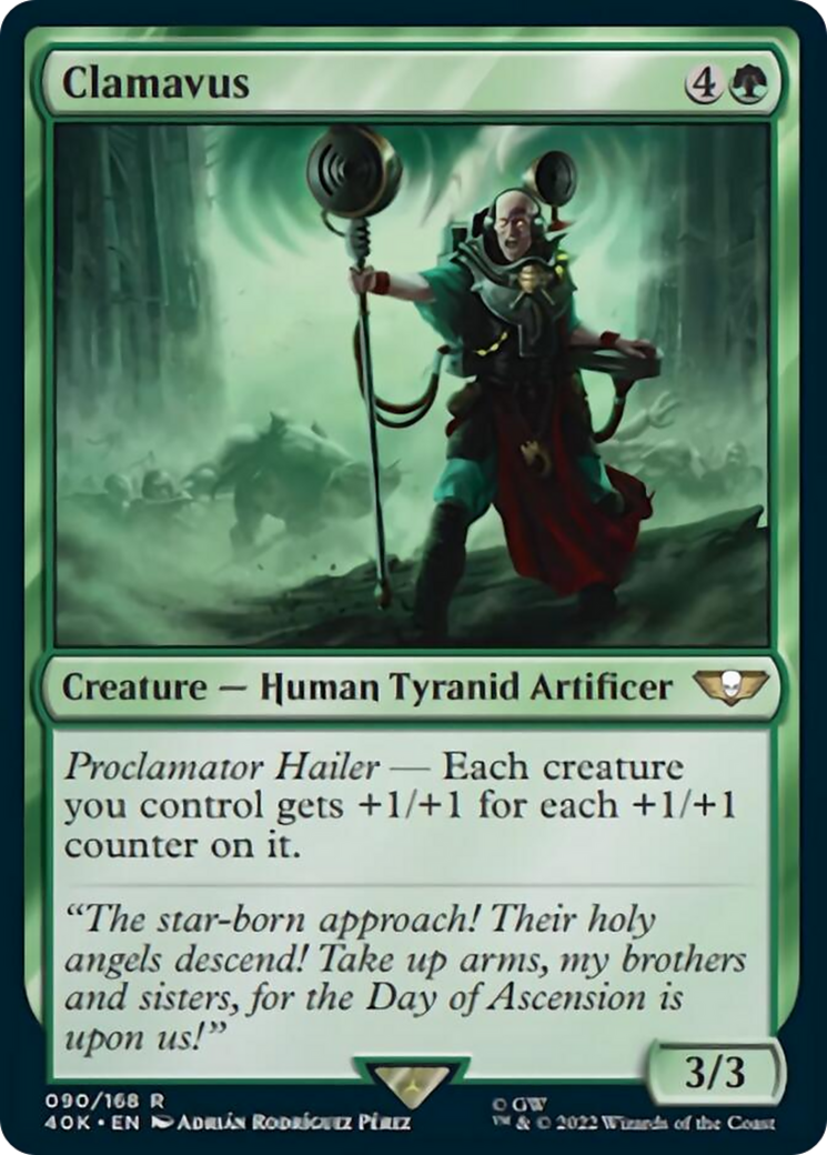 Clamavus (Surge Foil) [Warhammer 40,000] | Gear Gaming Bentonville