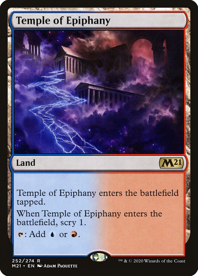 Temple of Epiphany [Core Set 2021] | Gear Gaming Bentonville