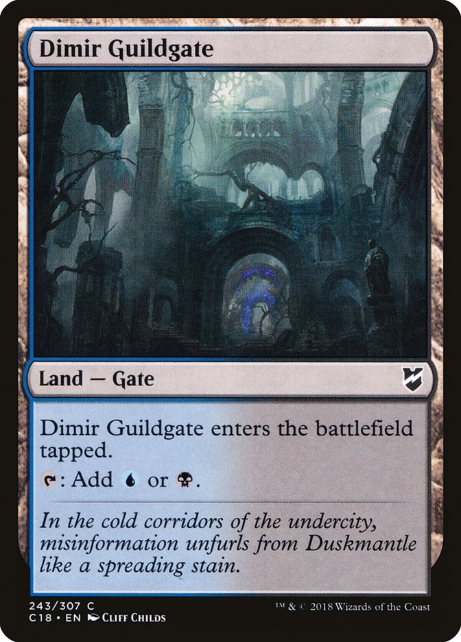 Dimir Guildgate [Commander 2018] | Gear Gaming Bentonville