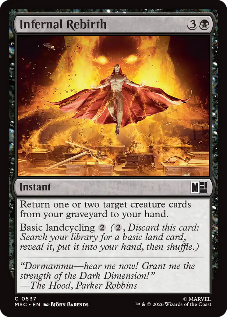 Infernal Rebirth [Marvel Super Heroes Commander] | Gear Gaming Bentonville