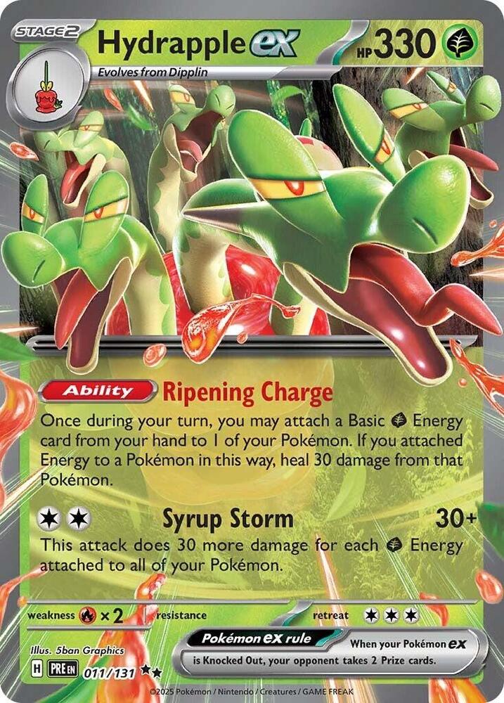 Hydrapple ex (011/131) [Scarlet & Violet: Prismatic Evolutions] | Gear Gaming Bentonville