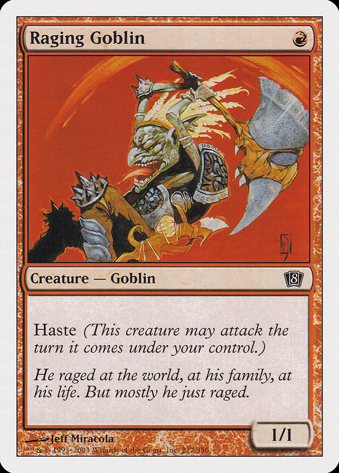 Raging Goblin [Eighth Edition] | Gear Gaming Bentonville