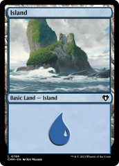 Island (789) [Commander Masters] | Gear Gaming Bentonville