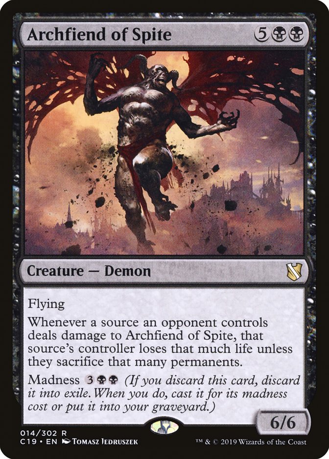Archfiend of Spite [Commander 2019] | Gear Gaming Bentonville
