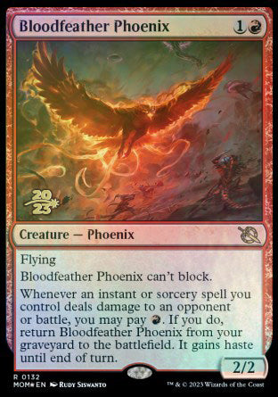 Bloodfeather Phoenix [March of the Machine Prerelease Promos] | Gear Gaming Bentonville