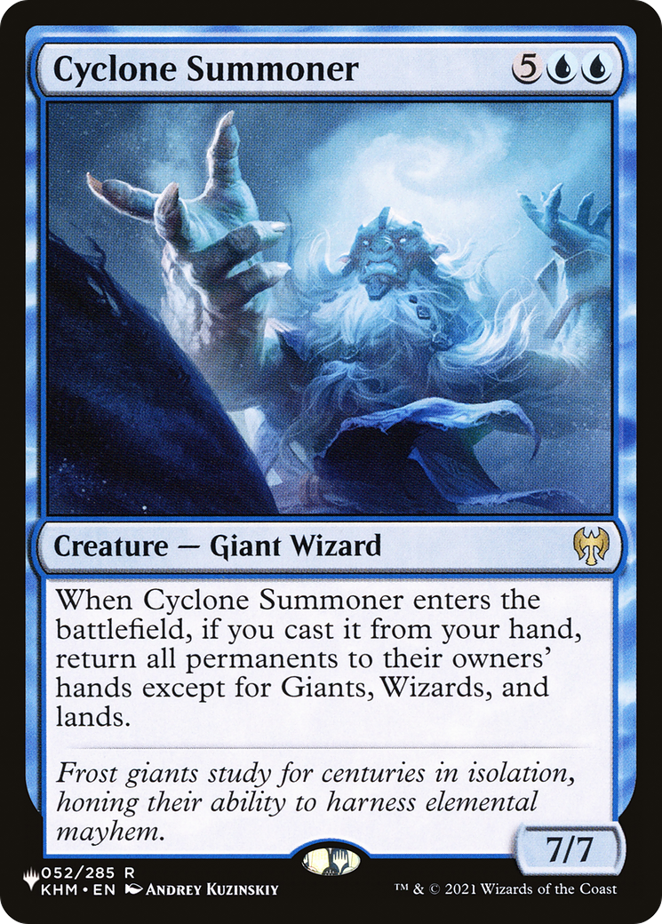 Cyclone Summoner [The List] | Gear Gaming Bentonville