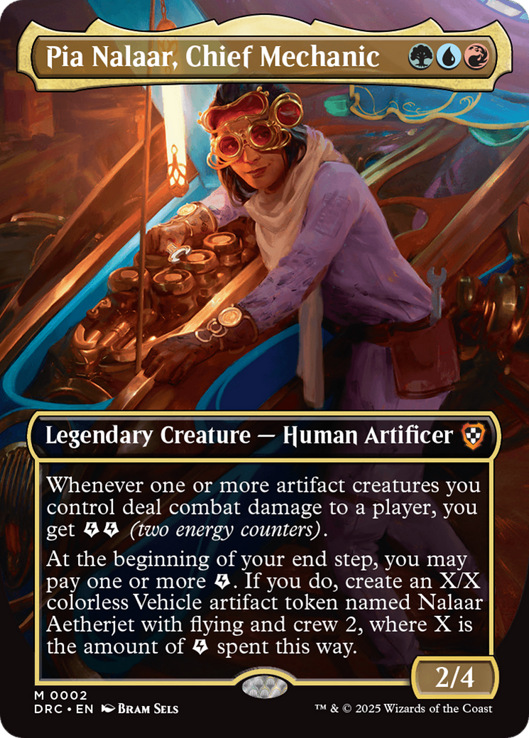 Pia Nalaar, Chief Mechanic (Borderless) [Aetherdrift Commander] | Gear Gaming Bentonville