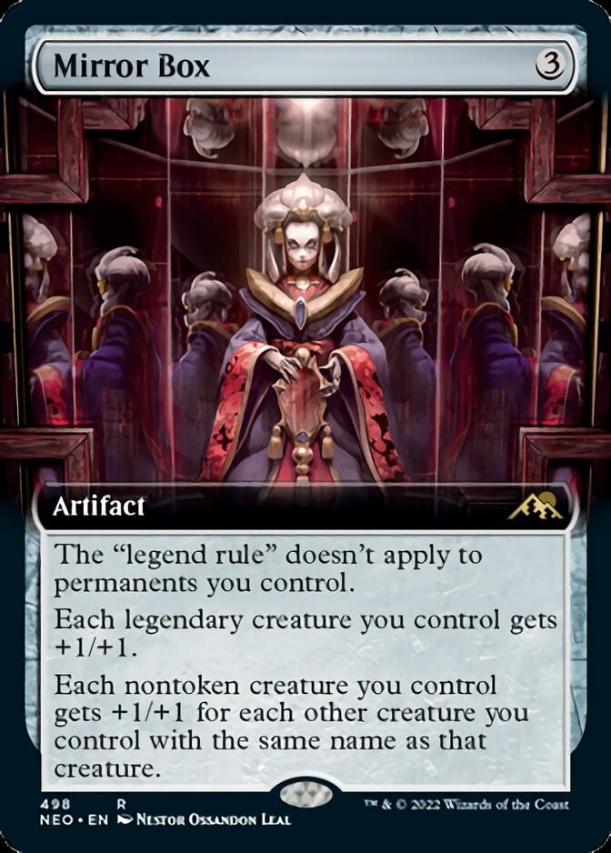 Mirror Box (Extended Art) [Kamigawa: Neon Dynasty] | Gear Gaming Bentonville