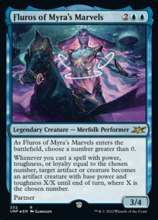 Fluros of Myra's Marvels (Galaxy Foil) [Unfinity] | Gear Gaming Bentonville