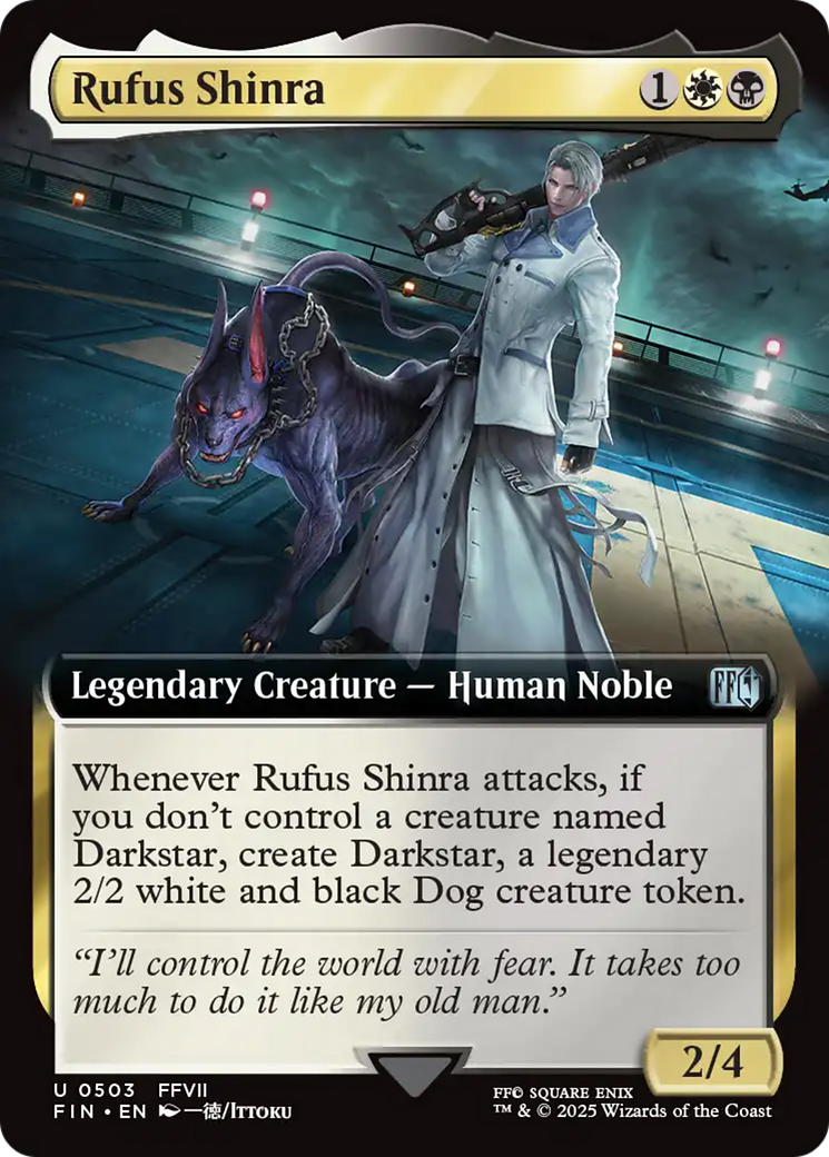 Rufus Shinra (Extended Art) [FINAL FANTASY] | Gear Gaming Bentonville