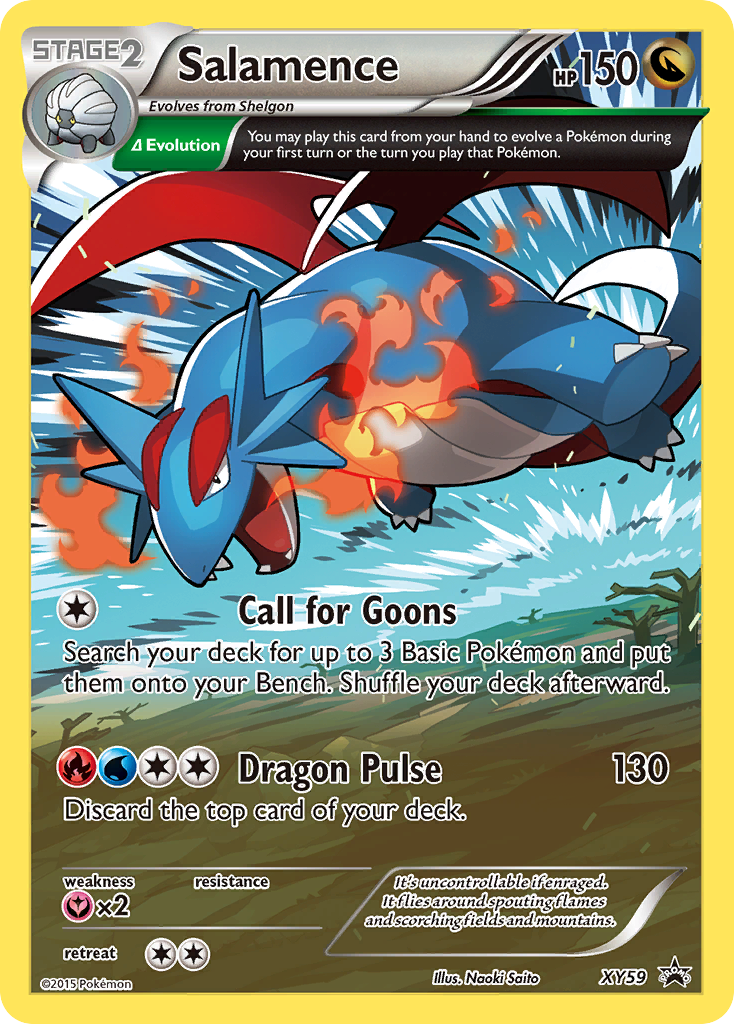 Salamence (XY59) [XY: Black Star Promos] | Gear Gaming Bentonville