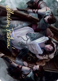 Return Upon the Tide Art Card (Gold-Stamped Signature) [Kaldheim Art Series] | Gear Gaming Bentonville