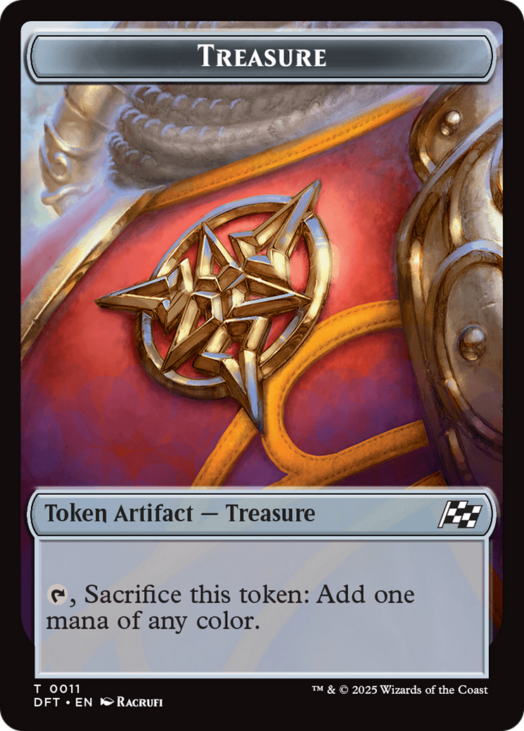 Thopter (0009) // Treasure Double-Sided Token [Aetherdrift Tokens] | Gear Gaming Bentonville