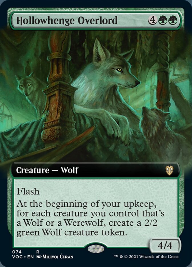Hollowhenge Overlord (Extended Art) [Innistrad: Crimson Vow Commander] | Gear Gaming Bentonville
