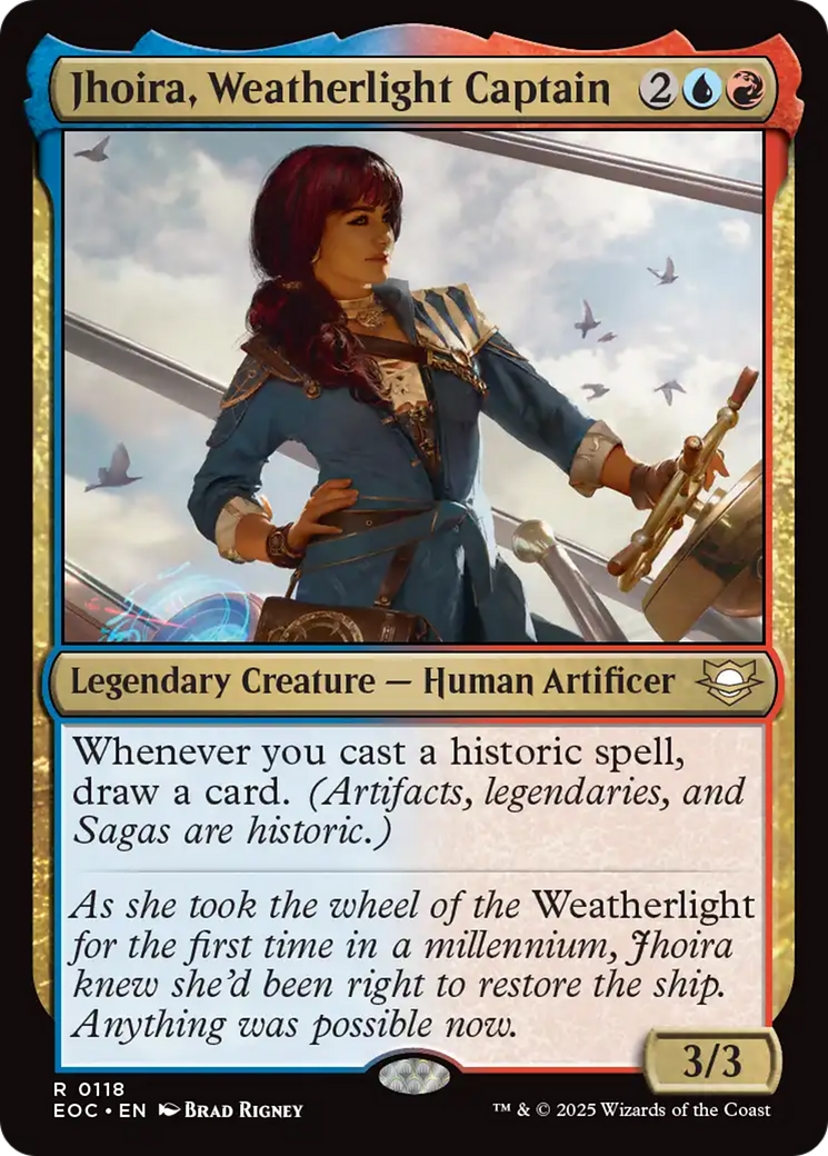 Jhoira, Weatherlight Captain [Edge of Eternities Commander] | Gear Gaming Bentonville