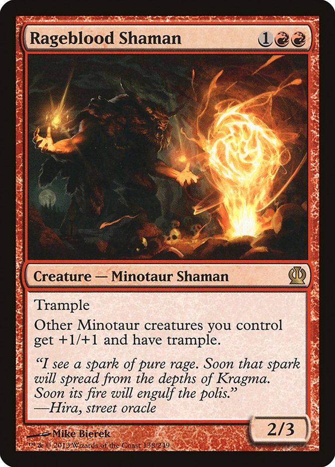 Rageblood Shaman [Theros] | Gear Gaming Bentonville