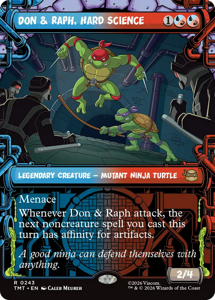 Don & Raph, Hard Science (Showcase) [Teenage Mutant Ninja Turtles] | Gear Gaming Bentonville