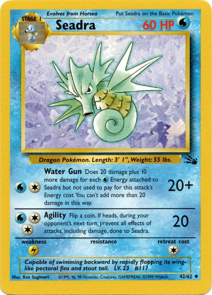 Seadra (42/62) [Fossil Unlimited] | Gear Gaming Bentonville